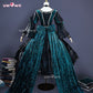 Uwowo Collab Series: Black Bulter Ciel Sieglinde Sullivan Emerald Witch Gown Cosplay Costume