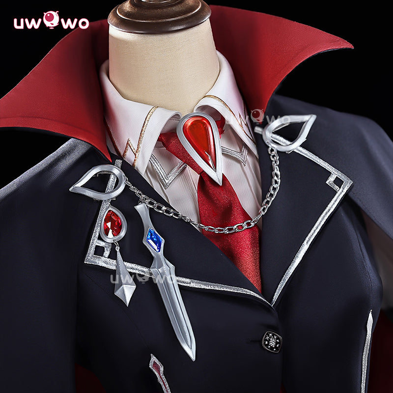 Uwowo Collab Series: Genshin Impact Sandrone Vampire Hunter Tea Party Cosplay Costume S-2XL