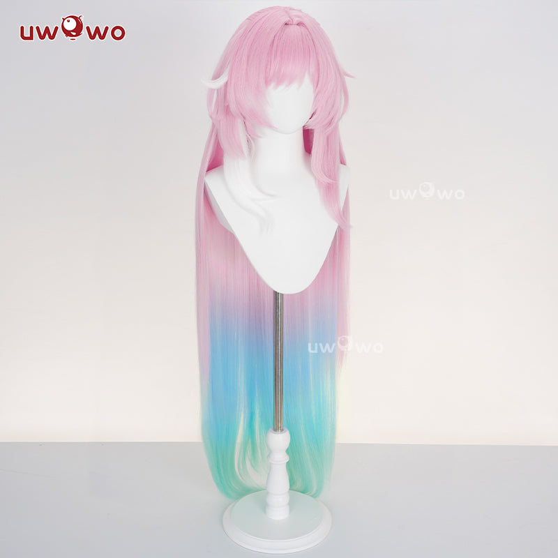Uwowo Honkai Star Rail HSR Cyrene Cosplay Wig Long Pink Hair