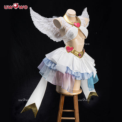 Uwowo Anime New Panty & Stocking with Garterbelt Panty Angel Cosplay Costume S-3XL