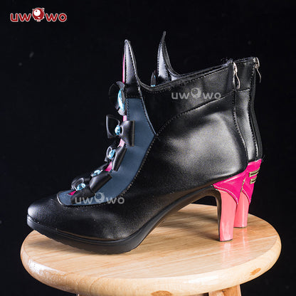 Uwowo Game Wuthering Waves WuWa Carlotta Cosplay Shoes