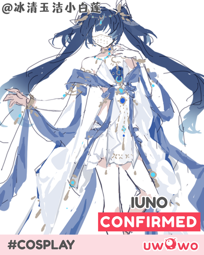 CONFIRMED Uwowo Game Wuthering Waves Iuno Wuxia Chinese Style Fanart Cosplay Costume