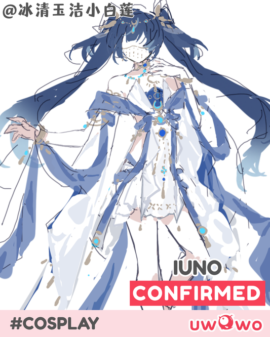 CONFIRMED Uwowo Game Wuthering Waves Iuno Wuxia Chinese Style Fanart Cosplay Costume