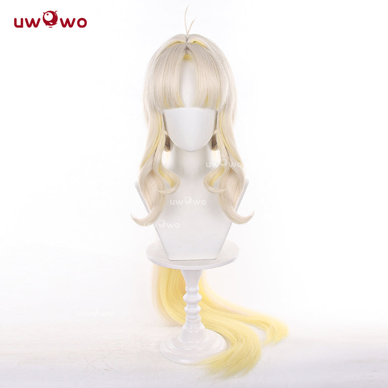 Uwowo Wuthering Waves Suisui wuwa Cosplay Wig Long Yellow Hair