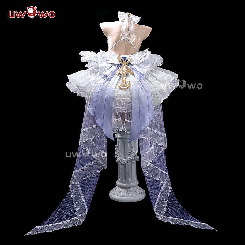 JUL PRESALE Uwowo Genshin Impact Columbina Ballet Fanart White Swan Cosplay Costume