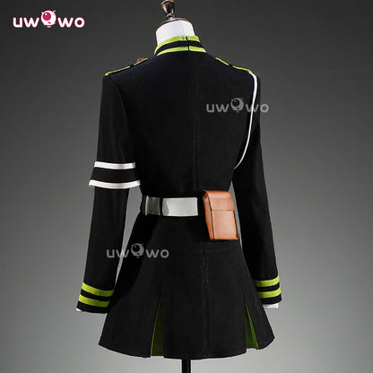 Uwowo Collab Series: Anime Shinoa Hiragi Seraph of the End Cosplay Costume S-XL