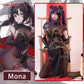 [Last Batch] 【In Stock】Uwowo Genshin Impact Fanart: Mona Cheongsam Chinese Dress Cosplay Costumes