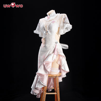 S-3XL INSTOCK Uwowo Game NIKKE Dorothy Feast on Peachland Chinese Style Dress Cosplay Costume