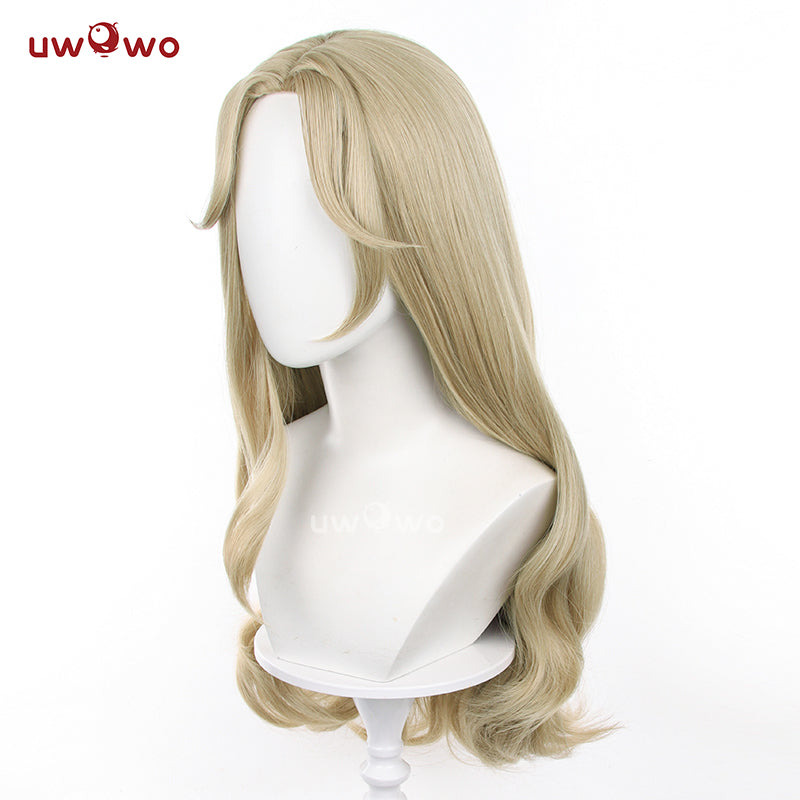 Uwowo Game Identity V Cosplay Little Girl Eurydice Cosplay Wig Long Yellow Hair