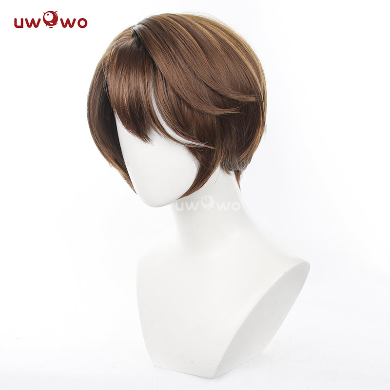 【Pre-sale】Uwowo Honkai: Star Rail Welt Cosplay Wig Short Brown Hair