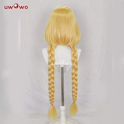 Uwowo Game Arknights Nightmare The Ferry Girl Cosplay Wig Long Yellow Hair