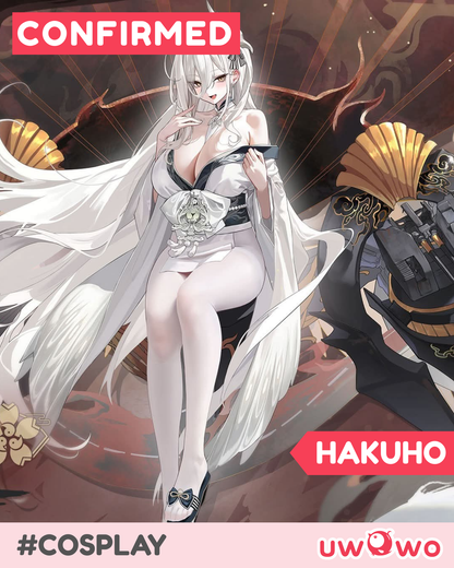 Uwowo Game Azur Lane IJN Hakuho Kimono Style Cosplay Costume