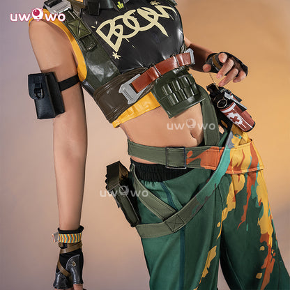 Uwowo Collab Series: Game Valorant Raze Cosplay Costume S-XL
