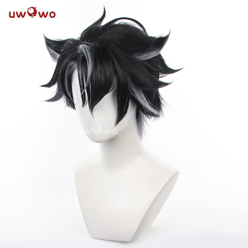 【Pre-sale】Uwowo Game Genshin Impact Wriothesley Cosplay Wig Black Short Hair