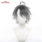 Uwowo Game Identity V IDV Luminary Emile Luminary Patient Cosplay Wig Short Grey Hair