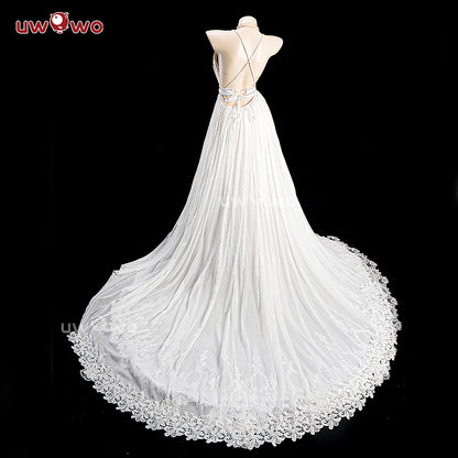 INSTOCK Uwowo Azur Lane Taihou Oath Wedding Dress Cosplay Costume
