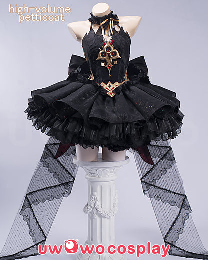 PRESALE SOON CONFIRMED Uwowo Genshin Impact Sandrone Ballet Fanart Black Swan Cosplay Costume