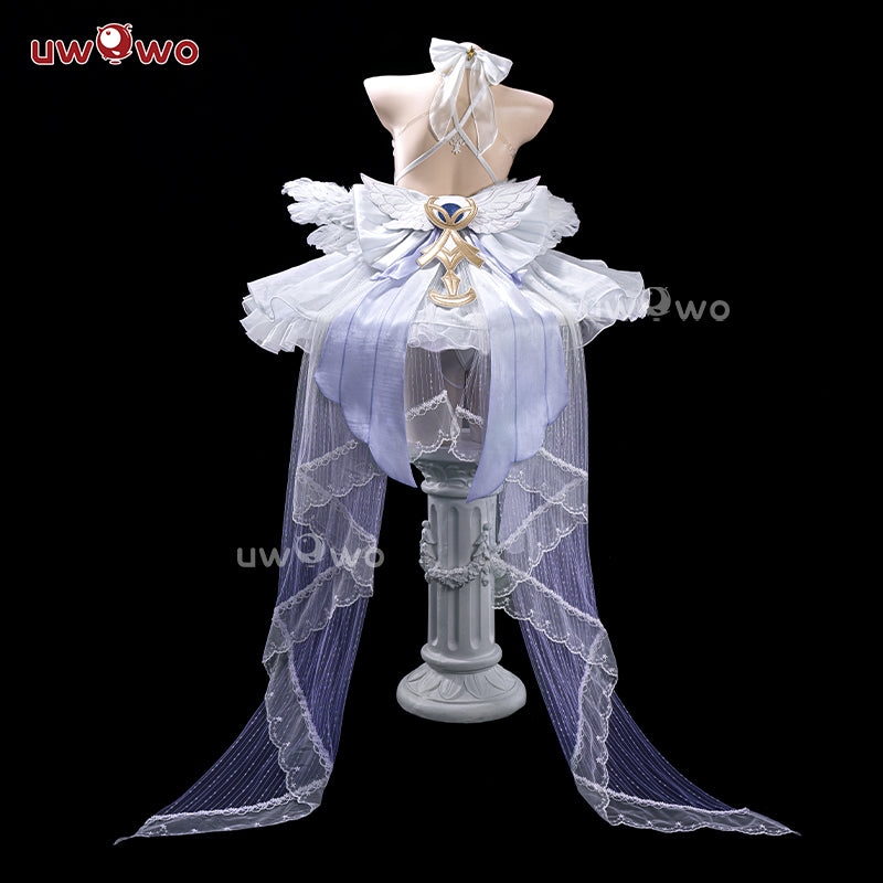 JUL PRESALE Uwowo Genshin Impact Columbina Ballet Fanart White Swan Cosplay Costume