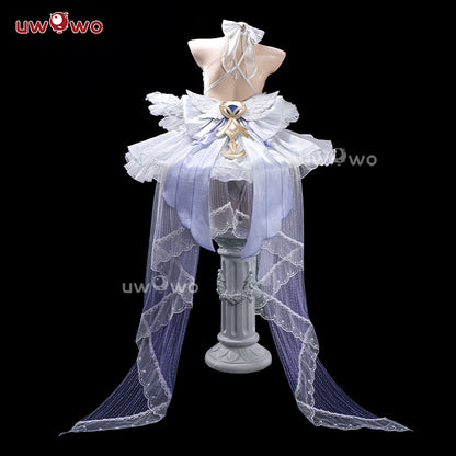JUL PRESALE Uwowo Genshin Impact Columbina Ballet Fanart White Swan Cosplay Costume