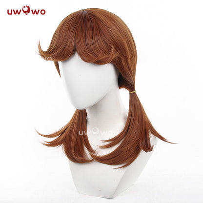 Uwowo Game Identity V CosplayCheerleader Cosplay Wig Short Brown Hair