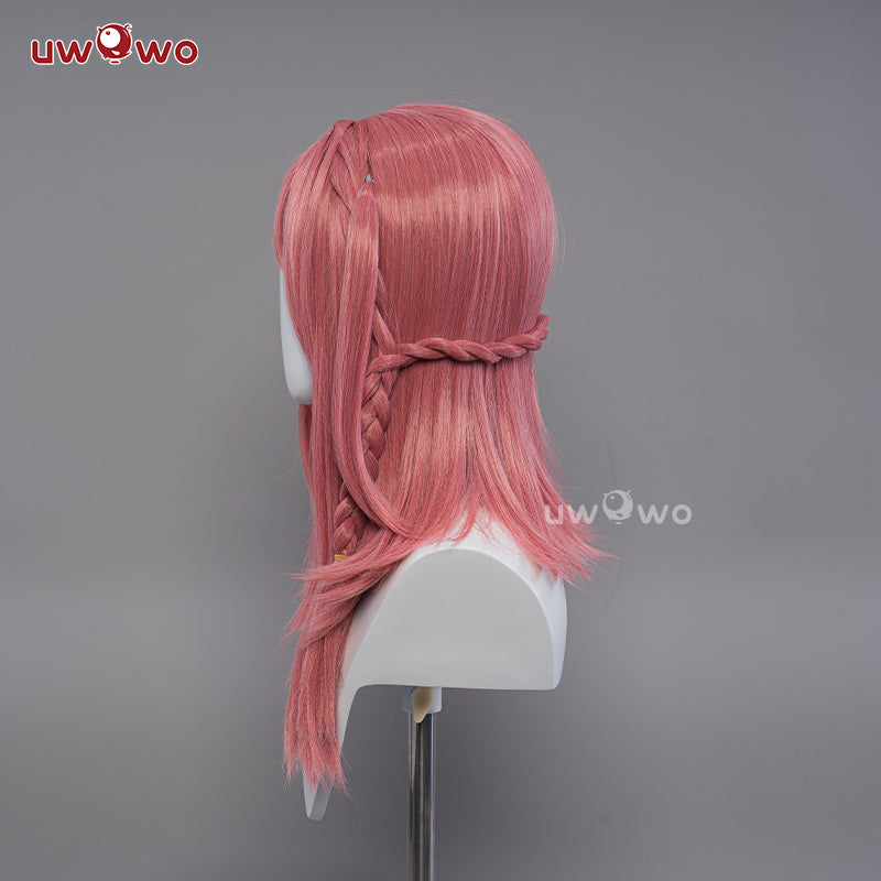 Uwowo Honkai Star Rail Cosplay Asta Wig Middle Pink Hair