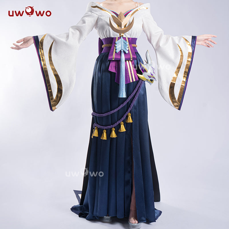 【Pre-sale】Uwowo LOL: Spirit Blossom Morgana Cosplay Costume S-3XL