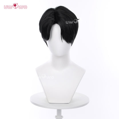 Uwowo Kpop ‘You Idol’ Jinu Cosplay Wig Short Black Hair