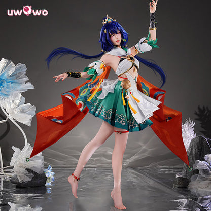 【Clearance】Uwowo Collab Series: Game Honkai Star Rail HSR Yunli Yun Li Cosplay Costume