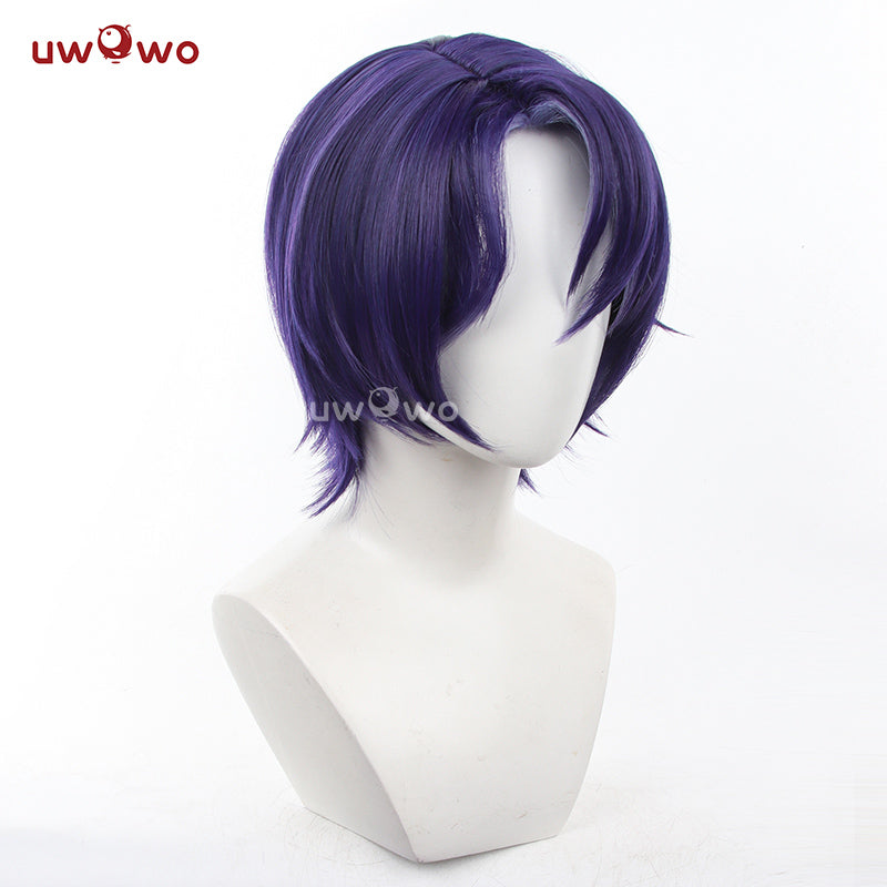 【Pre-sale】Uwowo Honkai Star Rail Dr. Ratio Cosplay Wig Short Purple Hair