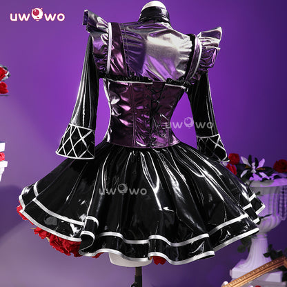 Uwowo Collab Series: Anime Inspired Gothic Celestia Devil Halloween Cosplay Costume S-3XL