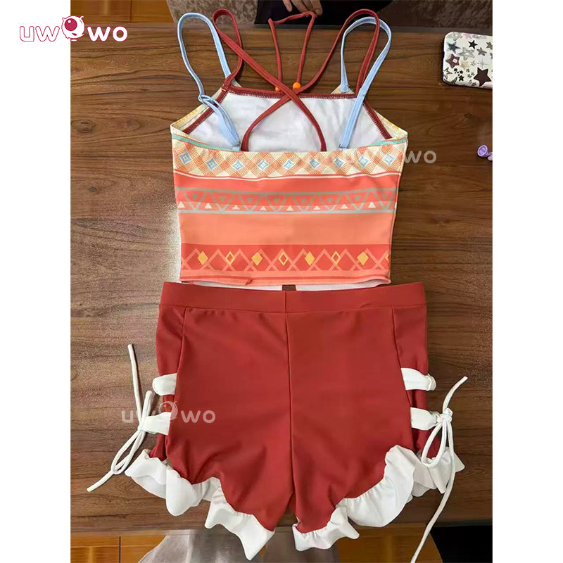 Uwowo Collab Series: Love and Deepspace MC 'My' Midsummer Reverie Caleb Couple Water-Ready Swimsuit Cosplay Costume S-XL