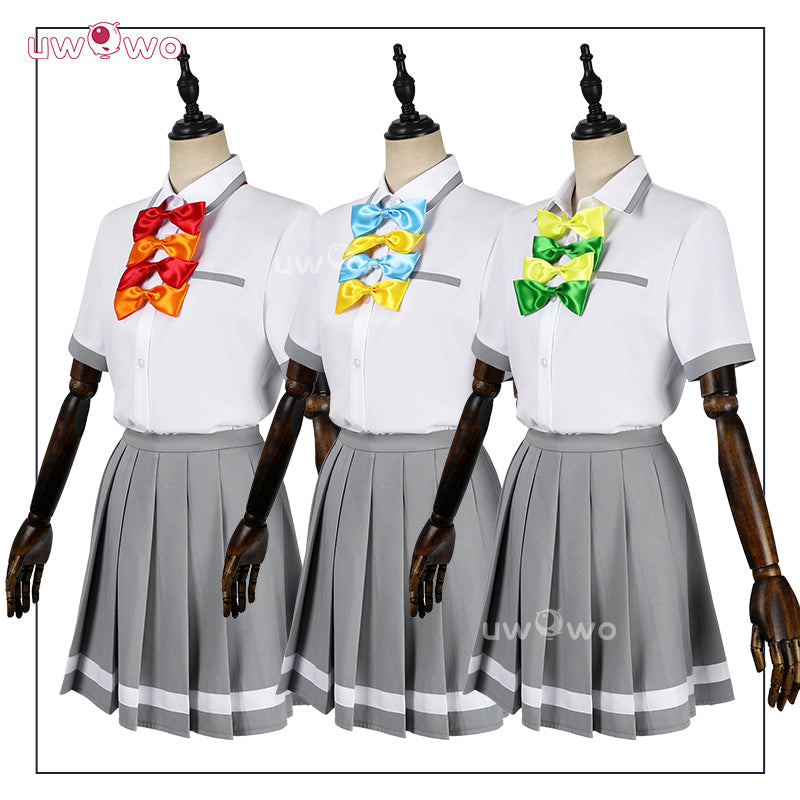 Uwowo Collab Series: Losing Heroines Yanami Anna/Yakishio Remon/Komari Chika Cosplay Costume