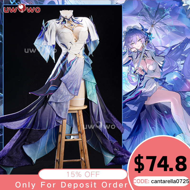 【Pre-sale】Uwowo Wuthering Waves Cantarella Jellyfish Cosplay Costume S-3XL