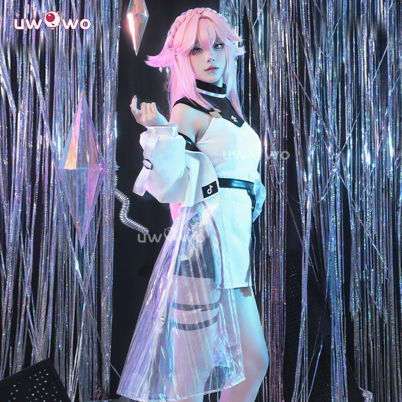 Uwowo Collab Series: Genshin Impact Fanart Yae Miko Illustration Cosplay Costume