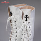 Uwowo Demon Slayer: Kimetsu no Yaiba Tsuyuri Kanawo Costume Shoes White Boots
