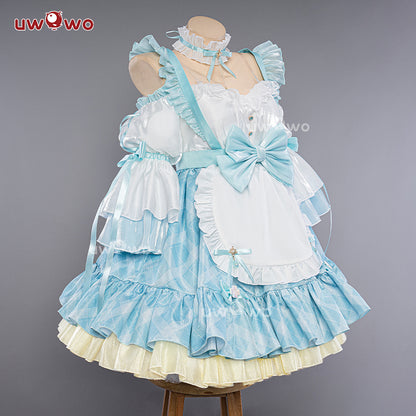 【Clearance Sale】【In Stock】Uwowo V Singer Rakuten Collab Happy 16th Birthday Cosplay Costume