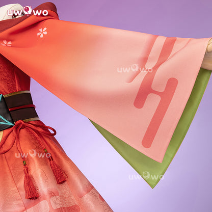 Uwowo Collab Series: Kaguya Anime Cosmic Princess Kaguya! Kimono Cosplay Costume S-XL