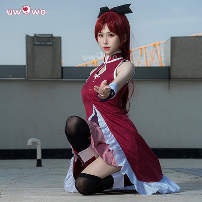Uwowo Collab Series: Up to 4XL Anime Puella Magi Madoka Kyouko Sakura Cosplay Costume