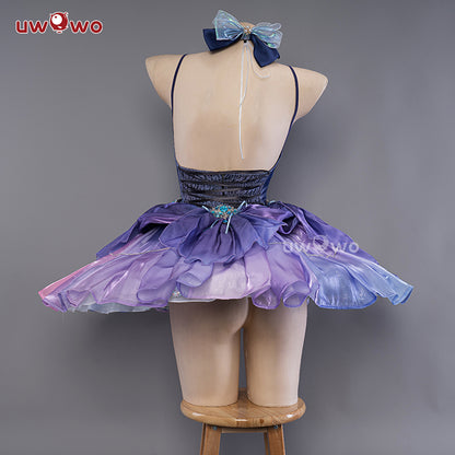 【Clearance Sale】[Last Batch]【In Stock】Uwowo Genshin Impact Fanart: Ganyu Ballet Dress Cosplay Costume