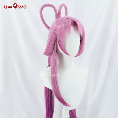 Uwowo Honkai Star Rail HSR Fuxuan Cosplay Wig Light Purple Long Hair