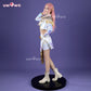 Uwowo Collab Series: Kpop Mira White Holographic Performance Cosplay Costume XS-3XL