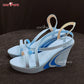 Uwowo Game Wuthering Waves WuWa Shorekeeper Cosplay Shoes