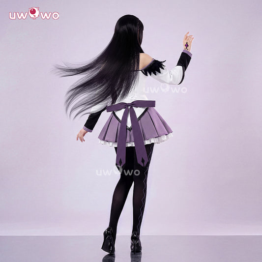 Uwowo Collab Series: Movie Homura Akemi Magical Girl Cosplay Costume XS-XL