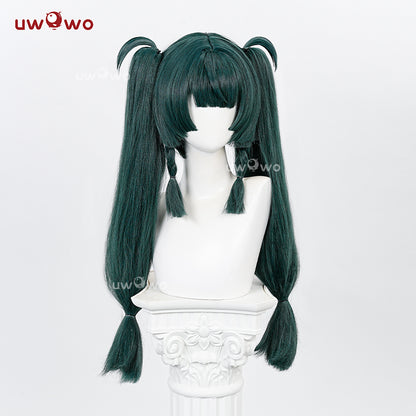 Uwowo Zenless Zone Zero QingYi Cosplay Wig Long Green Hair
