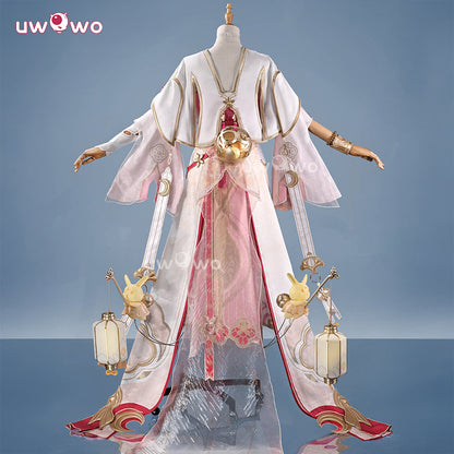 Uwowo Collab Series: Deluxe Elysia Hi ♪ Love Elf ♡ Lunar Grace Honkai Impact 3 New Skin Cosplay Costume S-2XL