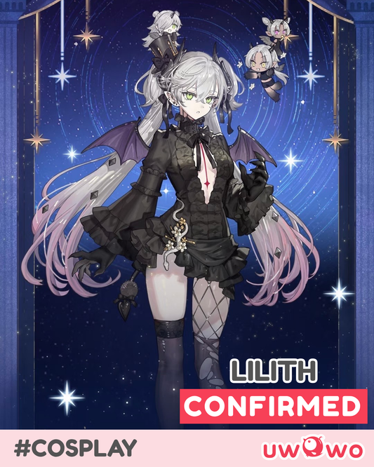 CONFIRMED Uwowo Fate/Grand Order FGO Lilith CN 10th Anniversary Cosplay Costume