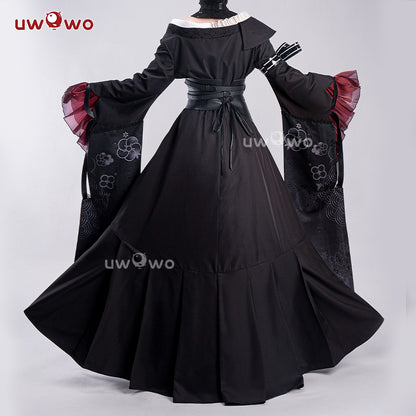 [Last Batch] INSTOCK Uwowo Genshin Impact Baal Raiden Shogun Detective Fanart Casual Cosplay Costume S-3XL