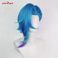 【Pre-sale】Uwowo LOL: Arcane Fractured Jinx Cosplay Costume Wig Long Blue Hair