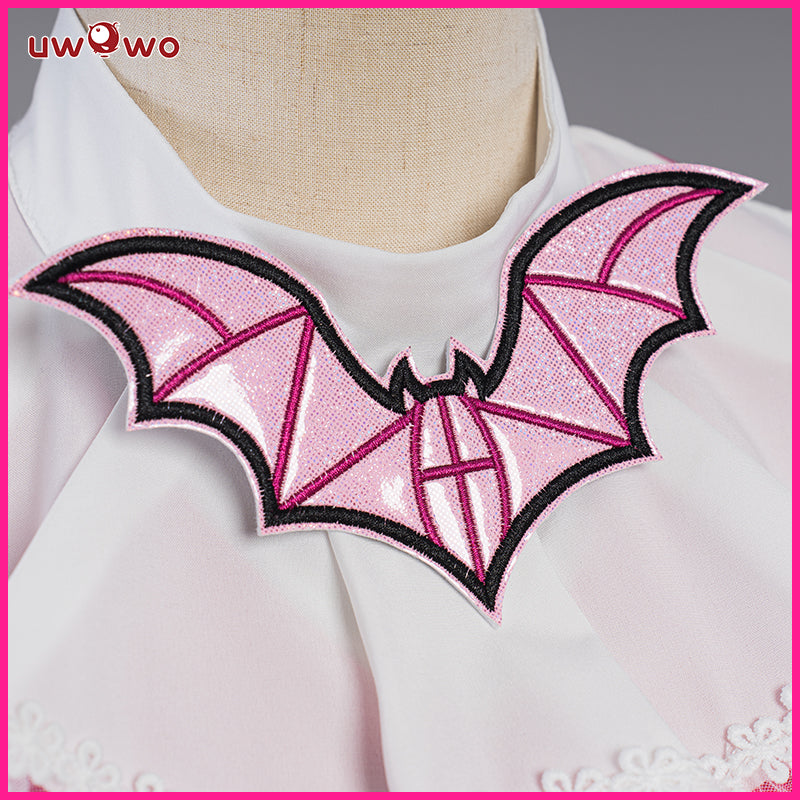 【In Stock】Uwowo Upgrade Draculaura G1 Pink Suit Vampire Anime Female Halloween Cosplay Costumes