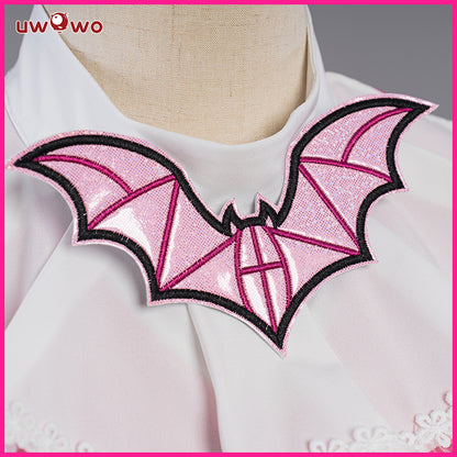 S-3XL INSTOCK Uwowo Upgrade Draculaura G1 Pink Suit Vampire Anime Female Halloween Cosplay Costumes